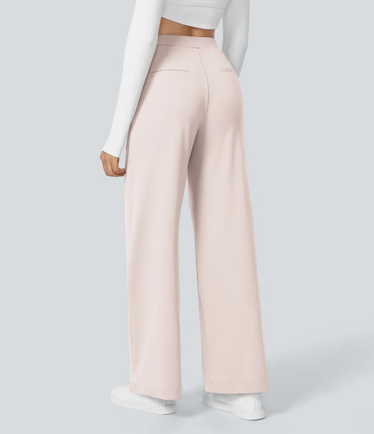 Leonarda™ Pantalón Elegante de Talle Alto y Pierna Ancha para Mujer