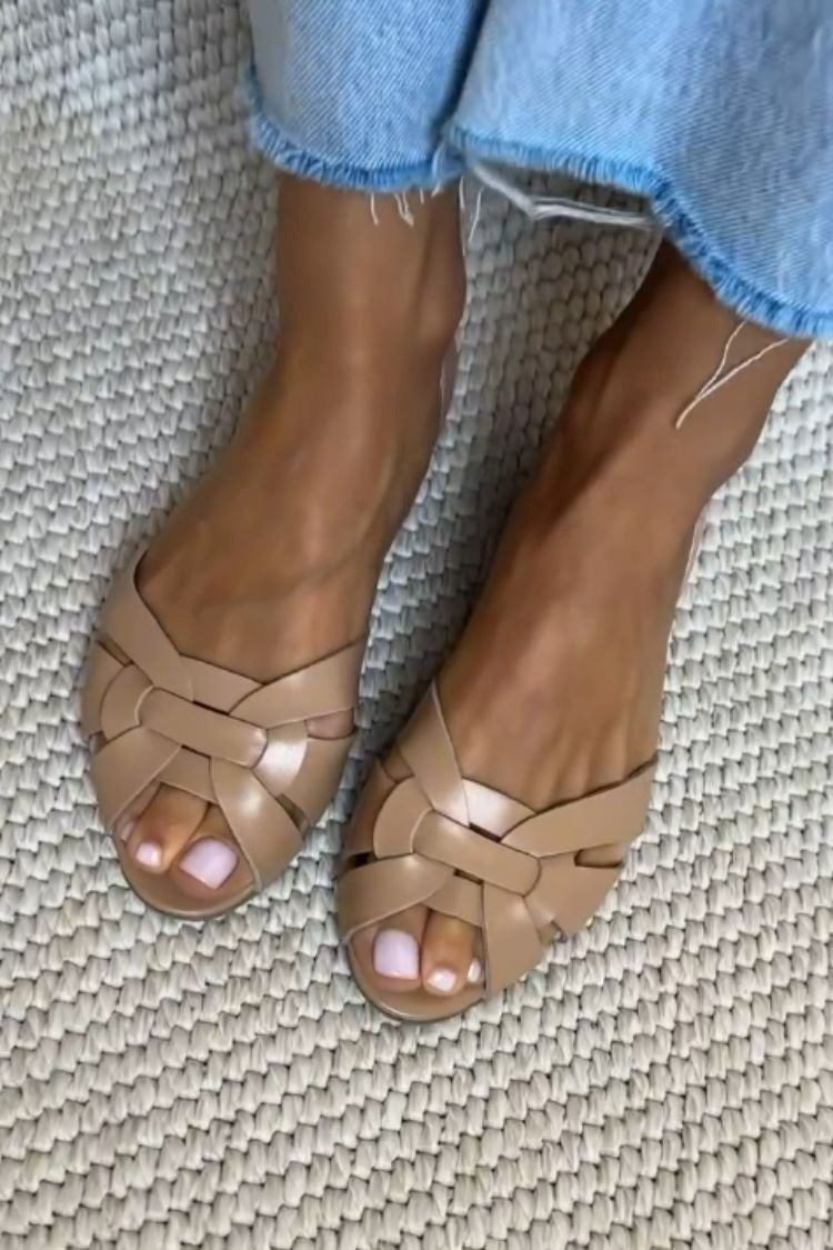 Herminda | Sandalias Trenzadas Estilo Natural