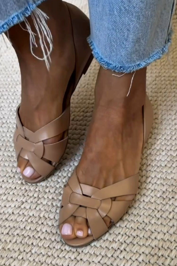 Herminda | Sandalias Trenzadas Estilo Natural