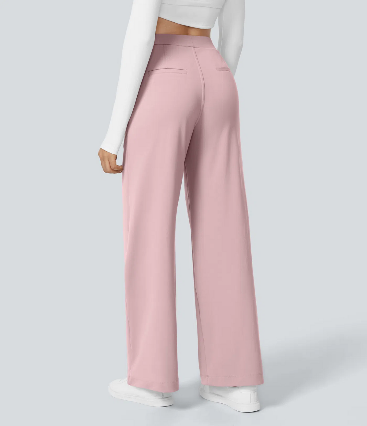 Leonarda™ Pantalón Elegante de Talle Alto y Pierna Ancha para Mujer