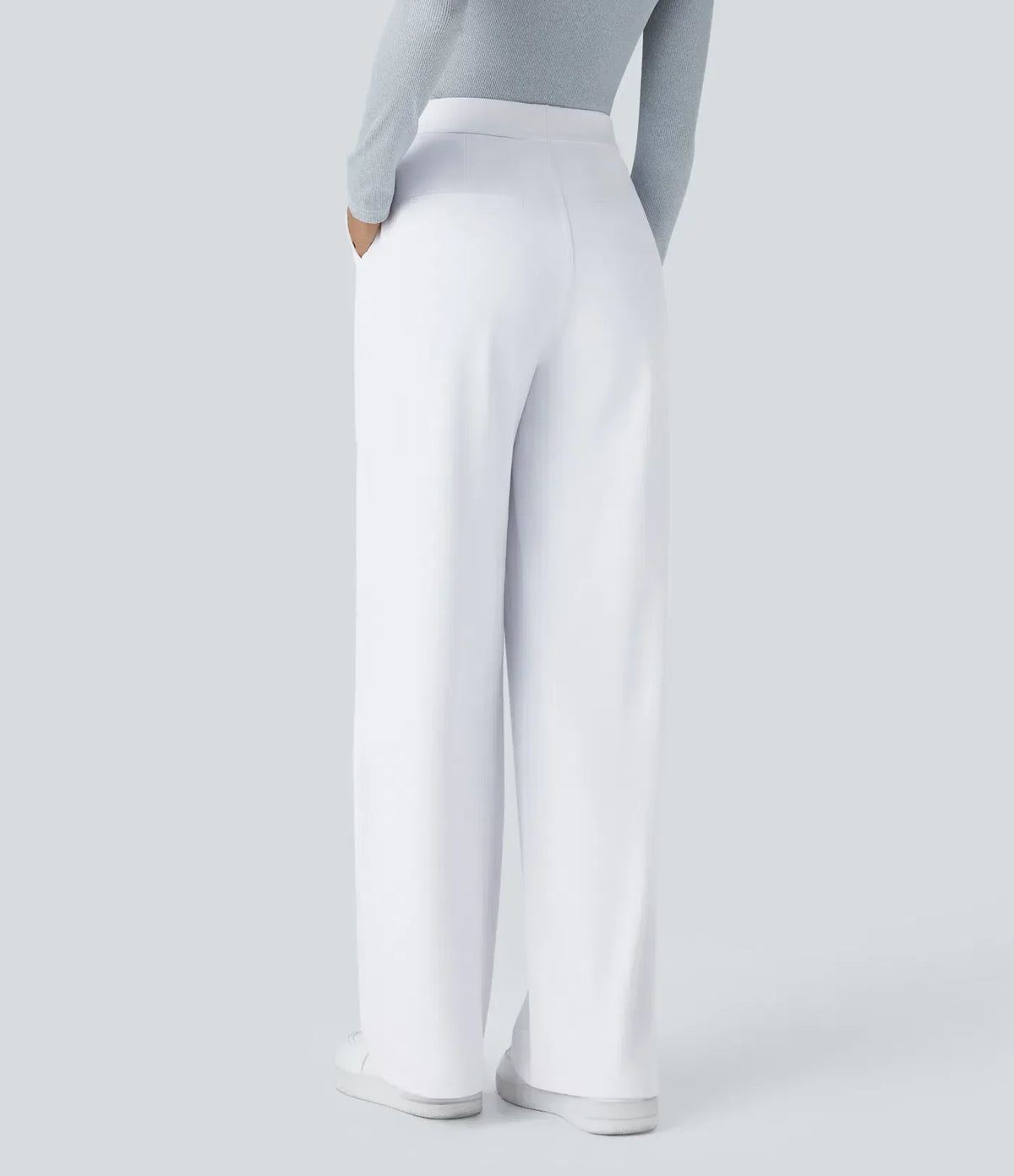 Leonarda™ Pantalón Elegante de Talle Alto y Pierna Ancha para Mujer