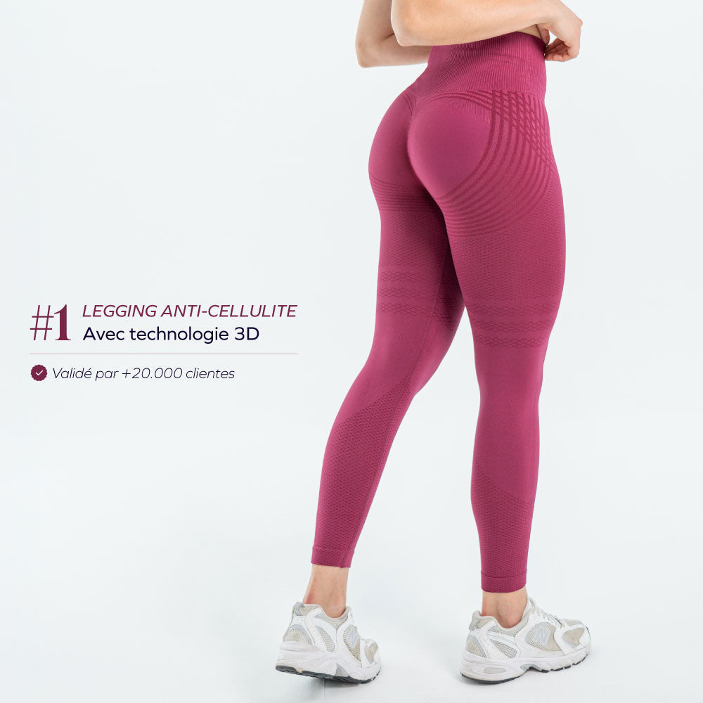 Izamal™ Leggings 3D Drenantes Anticelulíticos, Compresión Suave