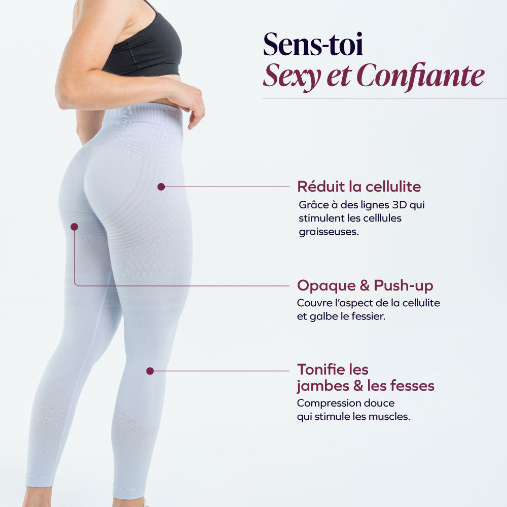 Chapala™ Leggings 3D Drenantes Anticelulíticos – Compresión Suave