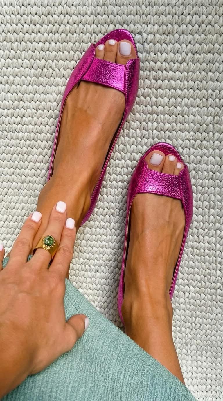 Crescencia | Sandalias Doradas Chic y Cómodas