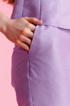 Roselia™ Pantalón de Vestir Shantung de Talle Alto para Mujer