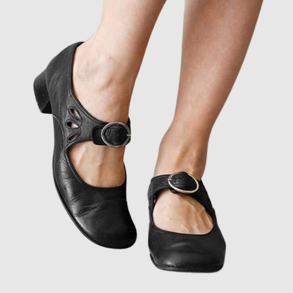 Casandra™ Zapatos Mary Jane de Piel