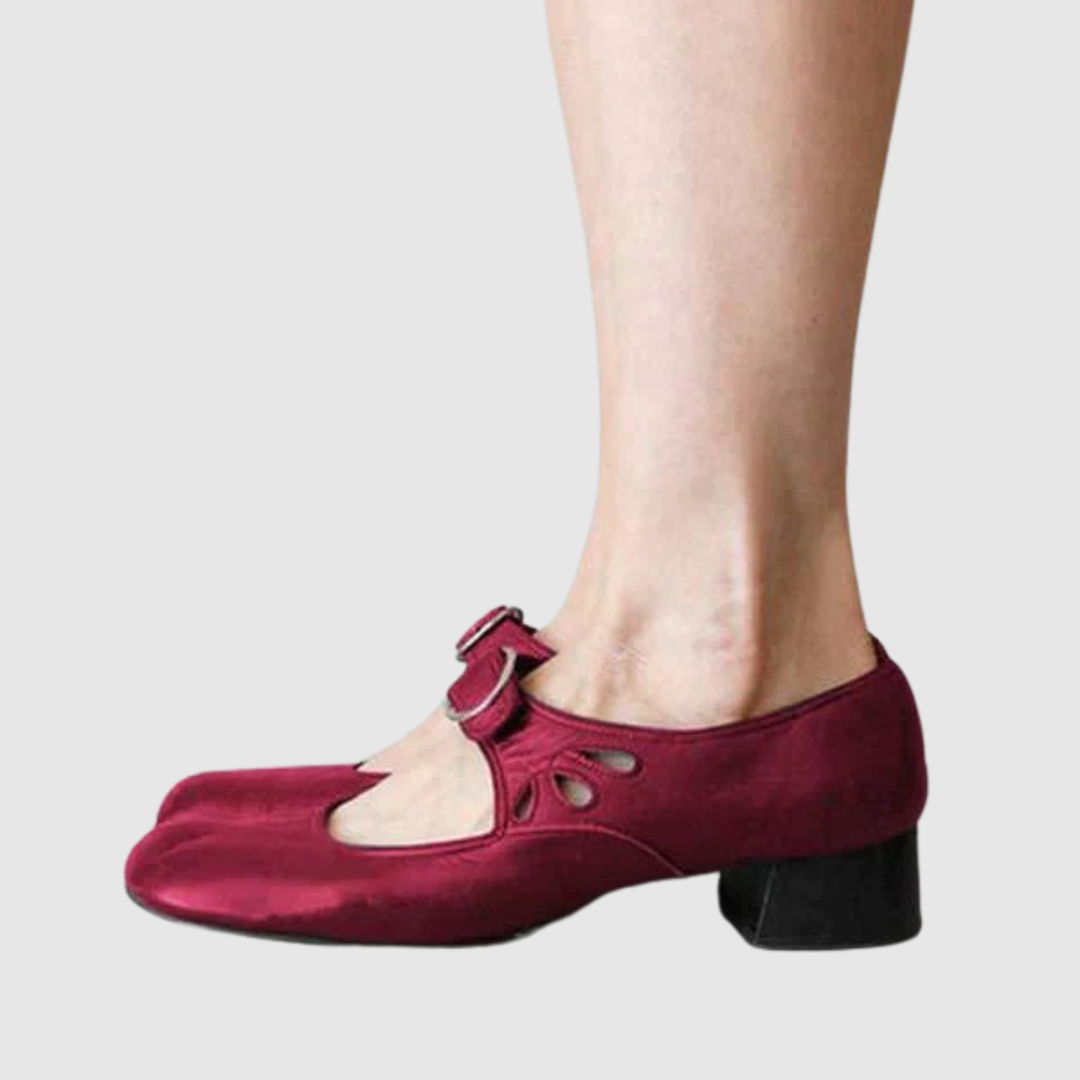 Casandra™ Zapatos Mary Jane de Piel