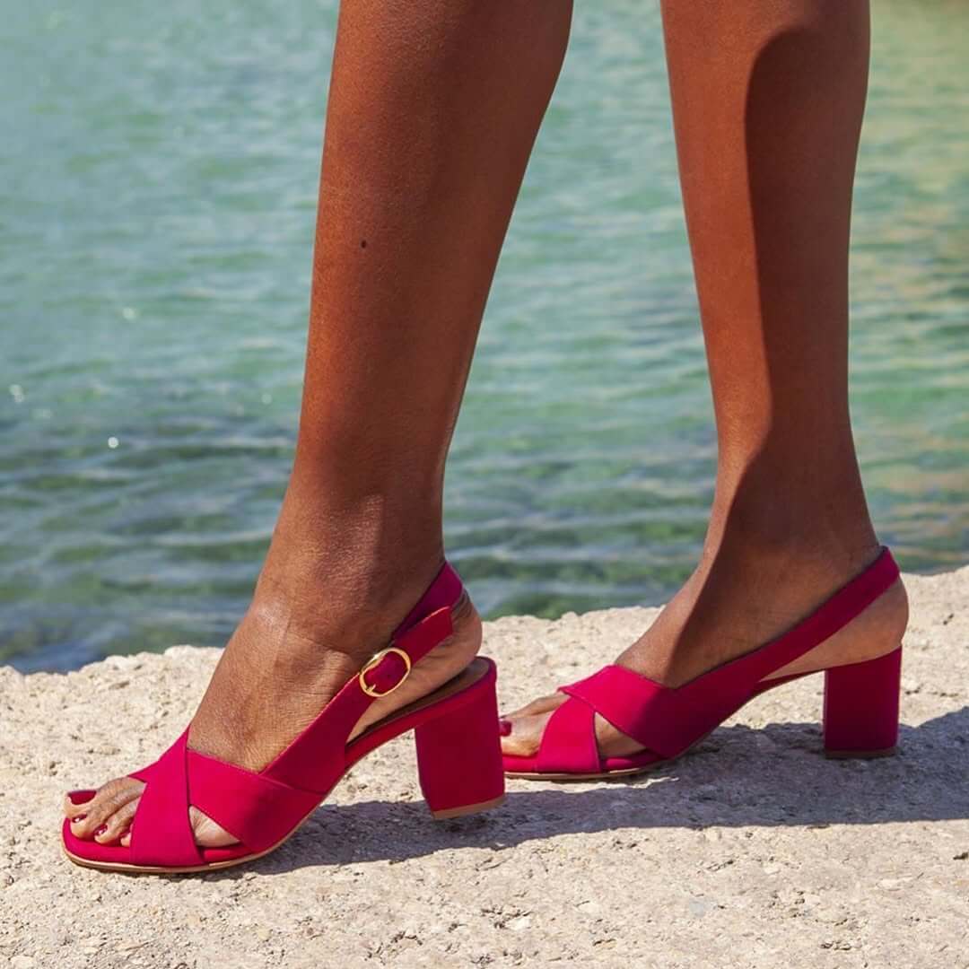 Remigia | Sandalias Azul Cielo de Verano