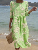 Xochime™ Vestido de Verano Elegante Vintage