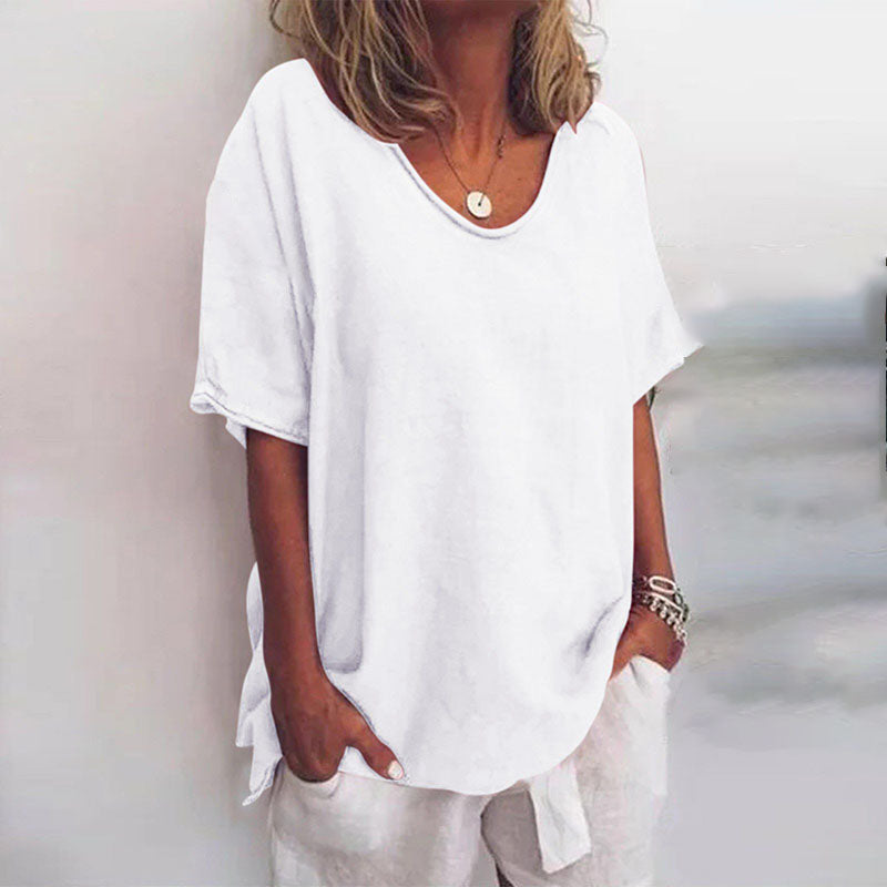 Yaretzi™ Blusa de Lino Atemporal y Ligera para Mujer