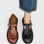 Feliciana™ Tacones de Piel Ecológica, Elegantes y Cómodos