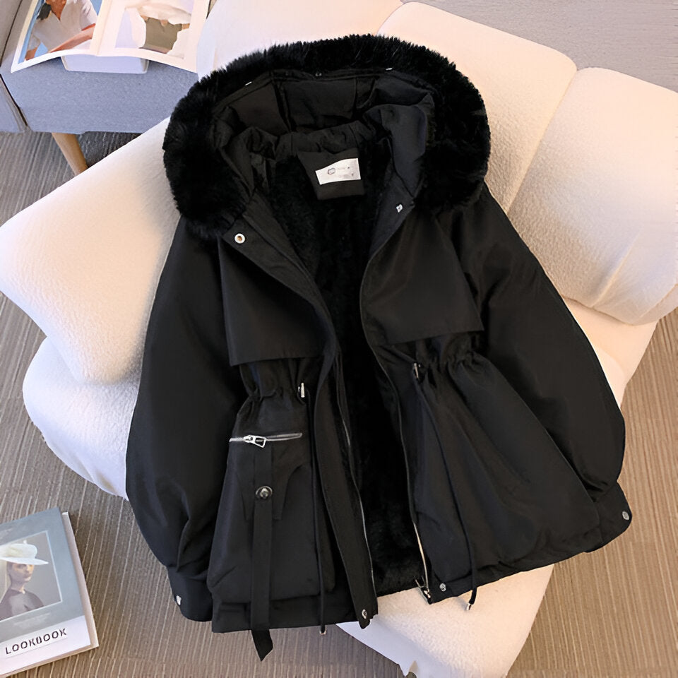 Aurelia™ Abrigo de Invierno Elegante y Acolchado, Duradero