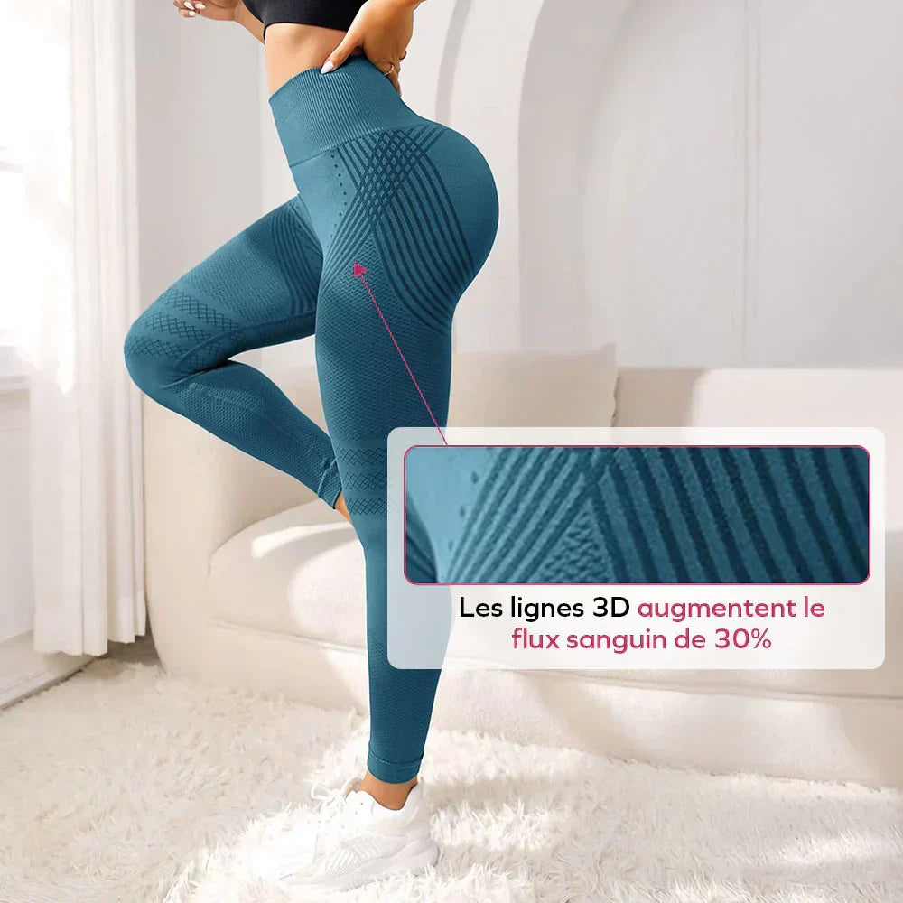 Xicotepec™ Leggings 3D Anticelulíticos con Compresión Suave