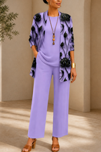 Jennifer | Conjunto de Tres Piezas Elegancia Clásica