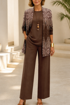 Jennifer | Conjunto de Tres Piezas Elegancia Clásica